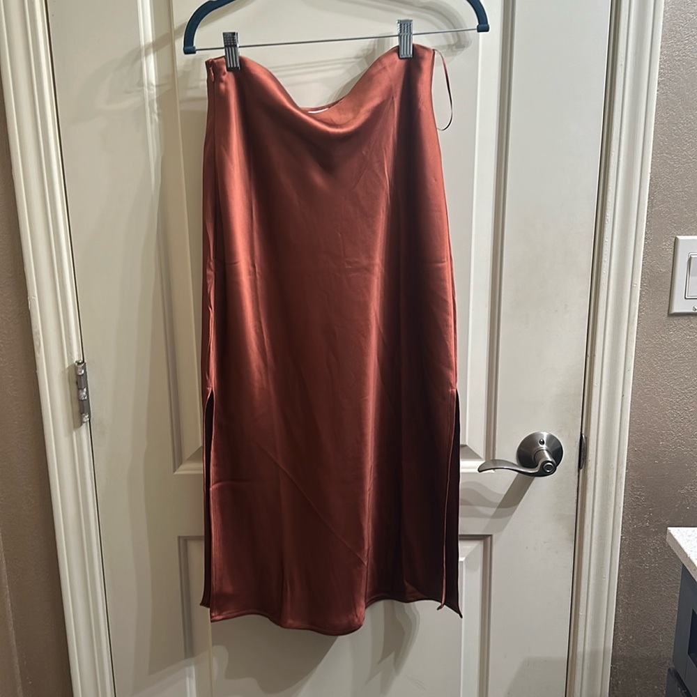 Princess Polly satin skirt